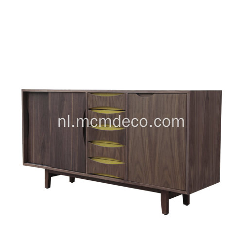 Finn Juhl Walnut Cabinet voor woonkamer